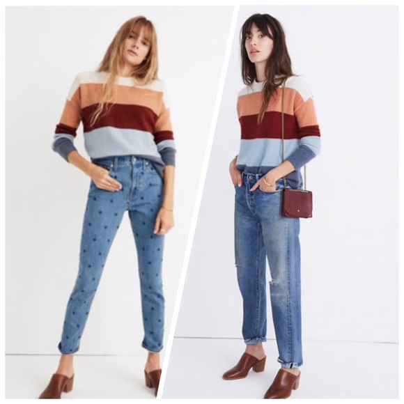 Crofton Striped Pullover Sweater in Coziest Yarn - Picture 5 of 8